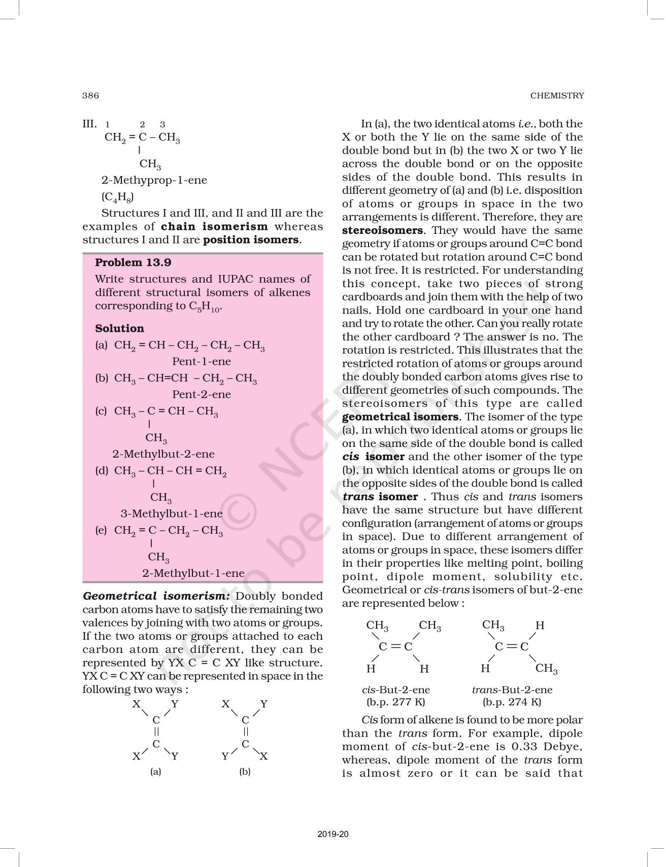 Hydrocarbons NCERT Book Of Class 11 Chemistry Part II